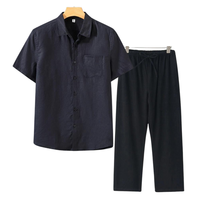 Monaco - Linen Men Set (Shirt + Pants)