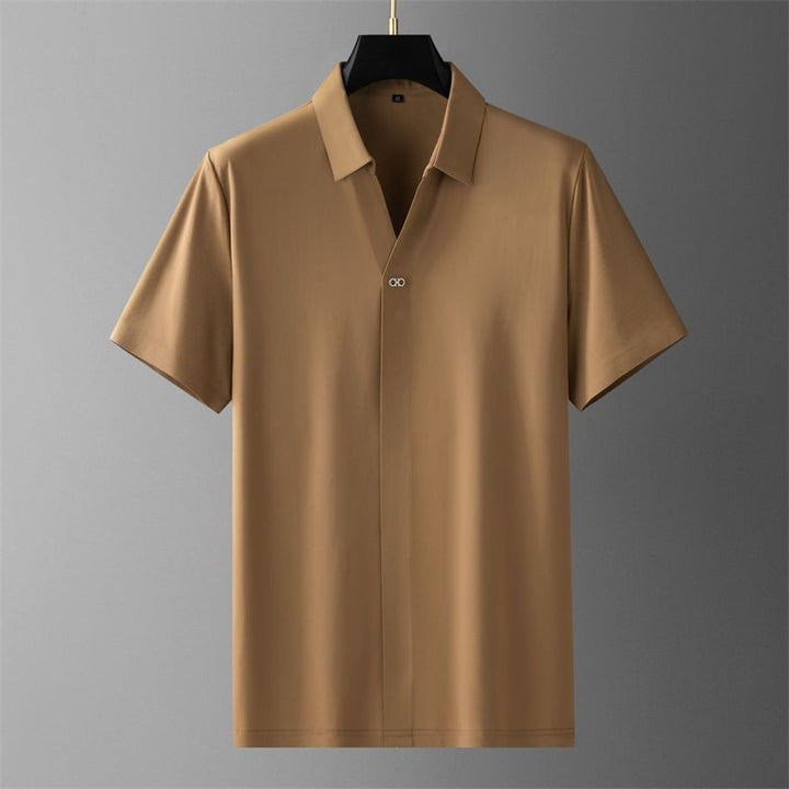 Galpe - Exclusive Silk Short Sleeve Shirt Set