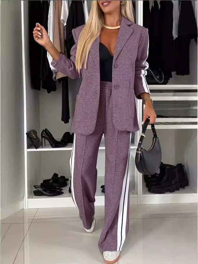 SINAYA - Elegant two Piece Suit Set (pants + jacket)