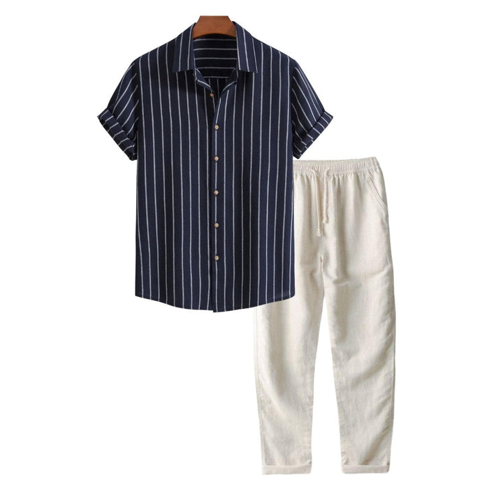 Melben - Short Sleeved Men Summer Set