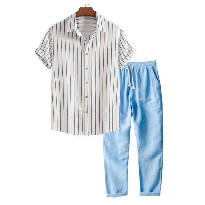 Melben - Short Sleeved Men Summer Set